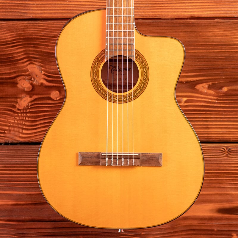 Takamine Takamine GC1CE Classical/Electric Guitar with Cutaway, Natural