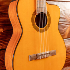 Takamine Takamine GC1CE Classical/Electric Guitar with Cutaway, Natural