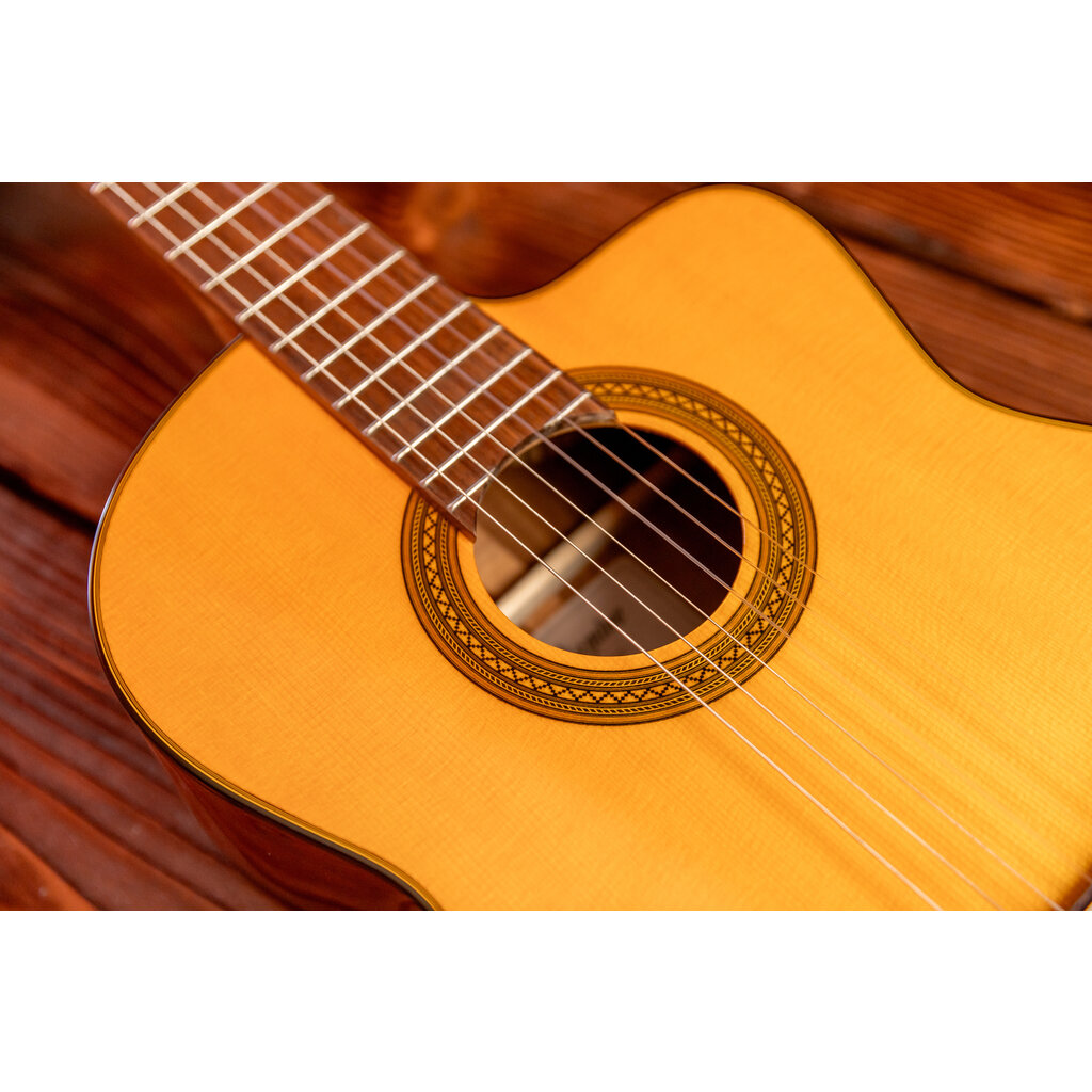 Takamine Takamine GC1CE Classical/Electric Guitar with Cutaway, Natural