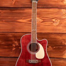 Takamine Takamine JJ325SRC-12 John Jorgenson Model [12-String, Case Included] Gloss Red Stain