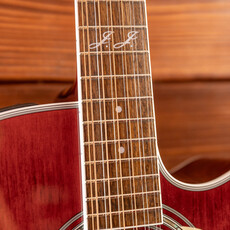Takamine Takamine JJ325SRC-12 John Jorgenson Model [12-String, Case Included] Gloss Red Stain