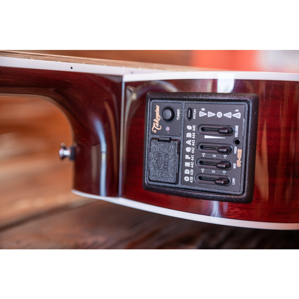 Takamine Takamine JJ325SRC-12 John Jorgenson Model [12-String, Case Included] Gloss Red Stain