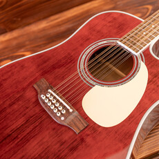 Takamine Takamine JJ325SRC-12 John Jorgenson Model [12-String, Case Included] Gloss Red Stain