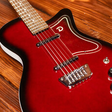 Danelectro Danelectro '56 Baritone Electric Guitar, Red Burst