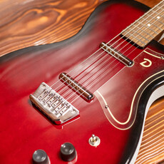 Danelectro Danelectro '56 Baritone Electric Guitar, Red Burst