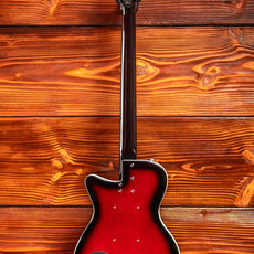Danelectro Danelectro '56 Baritone Electric Guitar, Red Burst