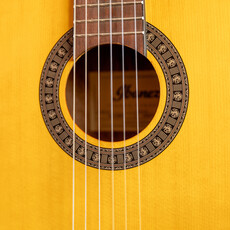Ibanez Ibanez GA1 Classical Guitar, Open Pore Amber (1/2 Scale)