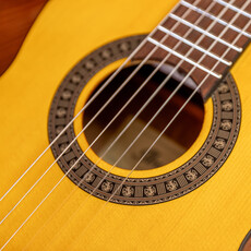Ibanez Ibanez GA1 Classical Guitar, Open Pore Amber (1/2 Scale)