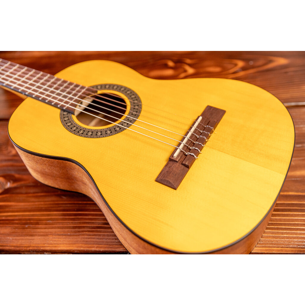 Ibanez Ibanez GA1 Classical Guitar, Open Pore Amber (1/2 Scale)