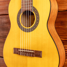 Ibanez Ibanez GA1 Classical Guitar, Open Pore Amber (1/2 Scale)