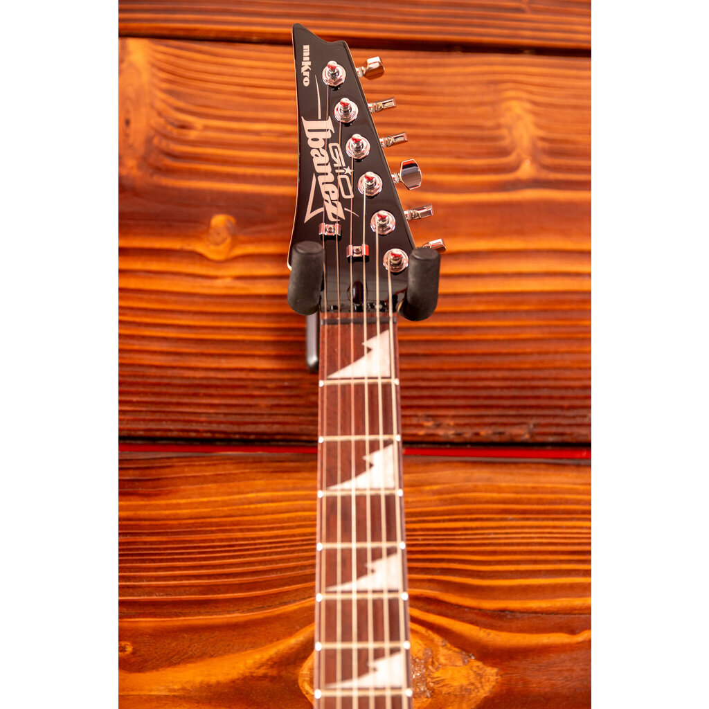 Ibanez Ibanez Mikro Gio RG21 Left Handed Electric Guitar, Black
