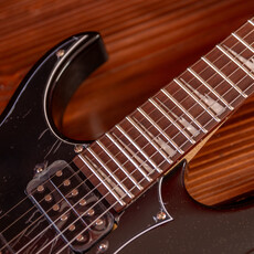 Ibanez Ibanez Mikro Gio RG21 Left Handed Electric Guitar, Black Ibanez Ibanez Mikro Gio RG21 Left Handed Electric Guitar, Black