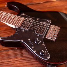 Ibanez Ibanez Mikro Gio RG21 Left Handed Electric Guitar, Black Ibanez Ibanez Mikro Gio RG21 Left Handed Electric Guitar, Black