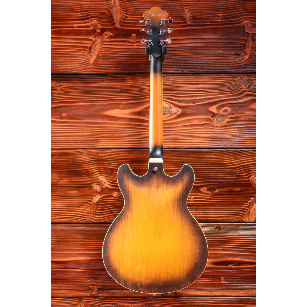 Ibanez Ibanez AS53 Semi-Hollow Electric Guitar, Tobacco Flat