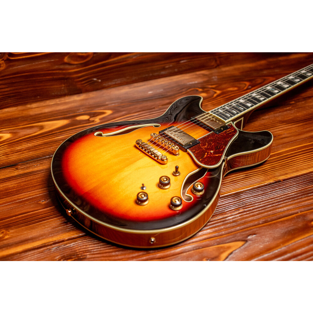 Ibanez Ibanez Artstar AS113 Semi-Hollow Electric Guitar, Brown Sunburst
