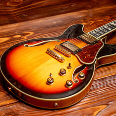 Ibanez Ibanez Artstar AS113 Semi-Hollow Electric Guitar, Brown Sunburst