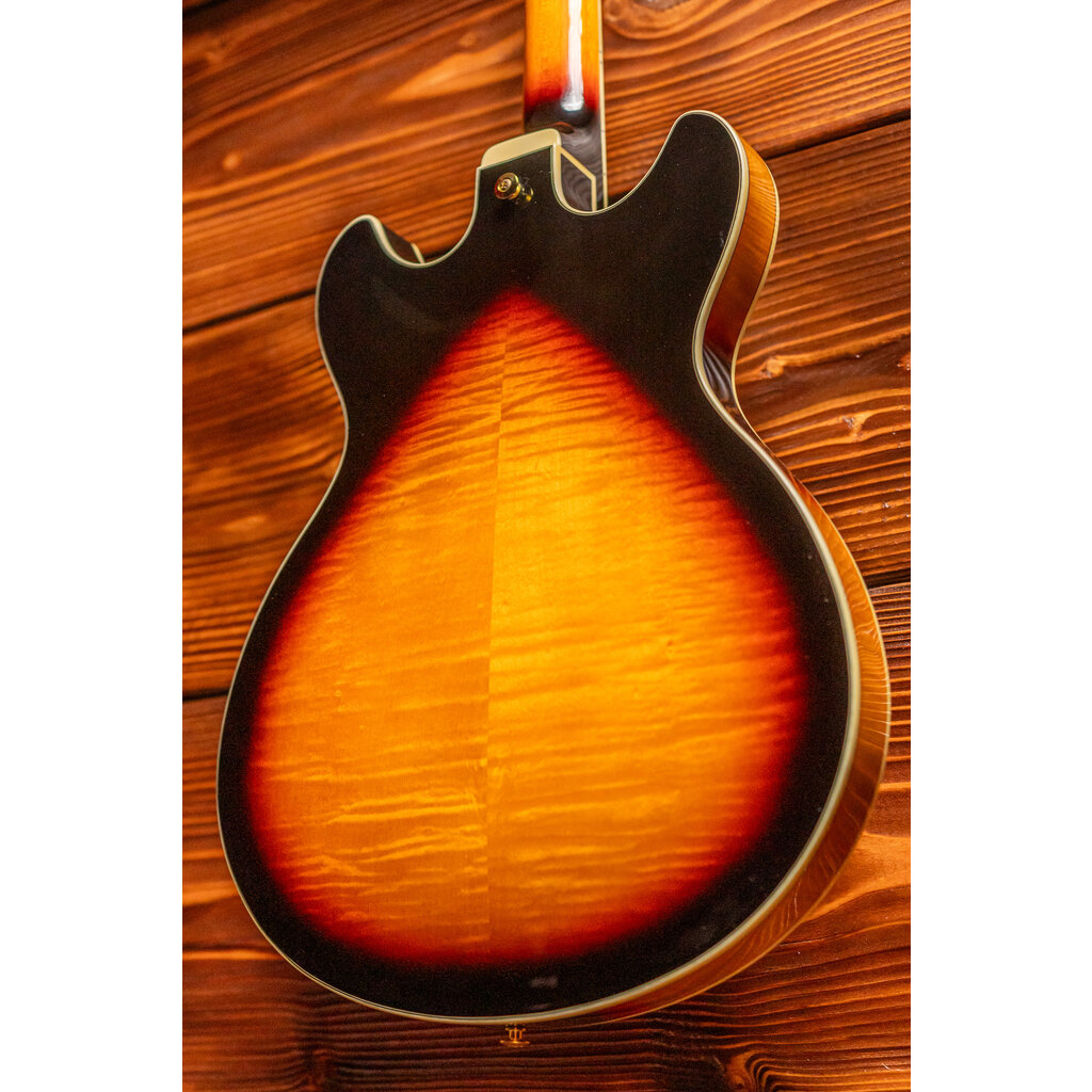 Ibanez Ibanez Artstar AS113 Semi-Hollow Electric Guitar, Brown Sunburst