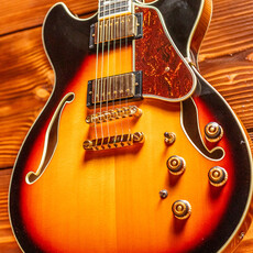 Ibanez Ibanez Artstar AS113 Semi-Hollow Electric Guitar, Brown Sunburst