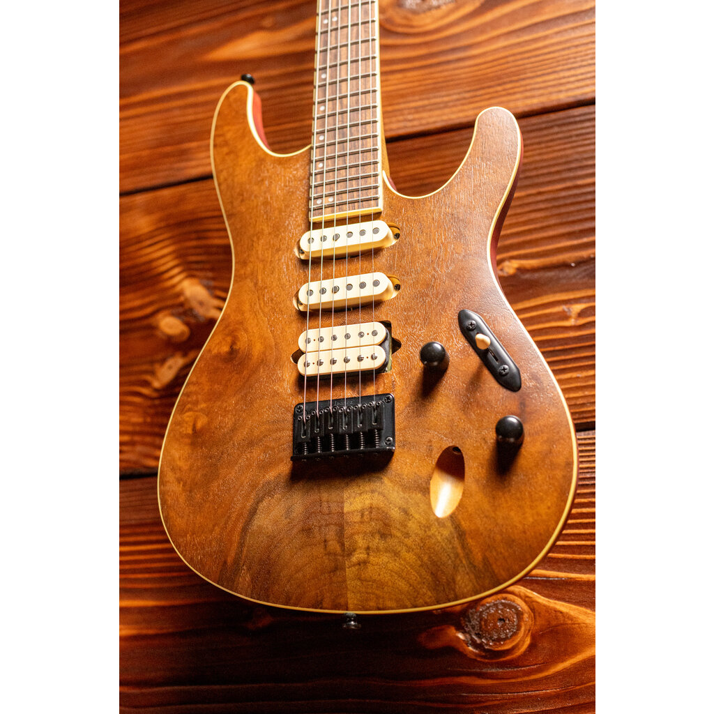 Ibanez Ibanez Standard SEW761CW Electric Guitar, Natural Flat