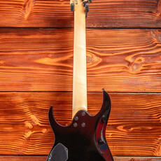 Ibanez Ibanez Gio GRG7221QA 7-String Electric Guitar, Transparent Black Sunburst Ibanez Ibanez Gio GRG7221QA 7-String Electric Guitar, Transparent Black Sunburst