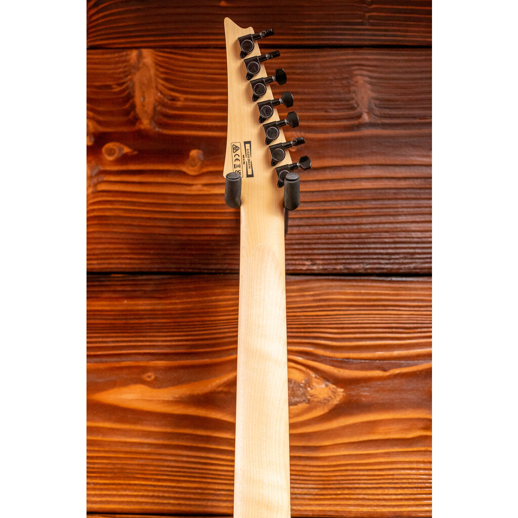 Ibanez Ibanez Gio GRG7221QA 7-String Electric Guitar, Transparent Black Sunburst