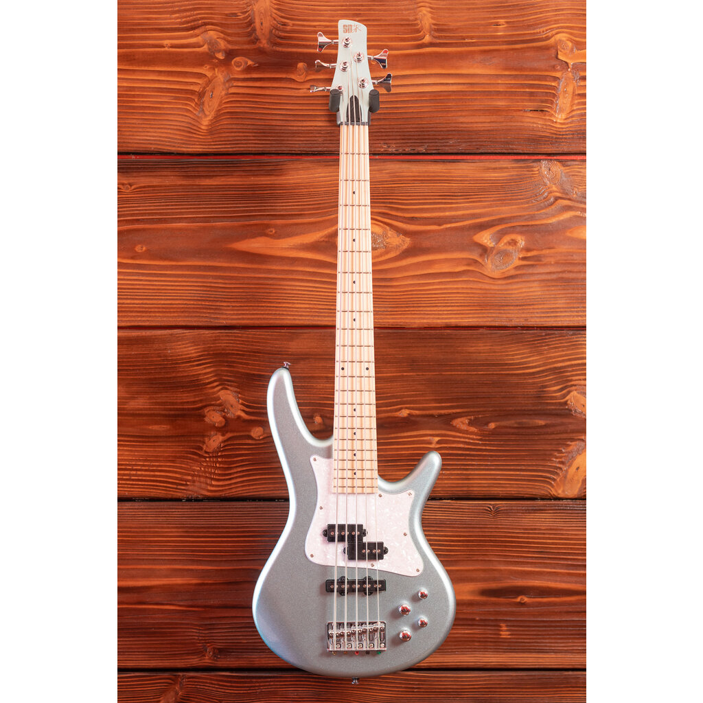 Ibanez Ibanez SRMD205 Mezzo 32" 5-String Electric Bass, Sea Foam Pearl Green