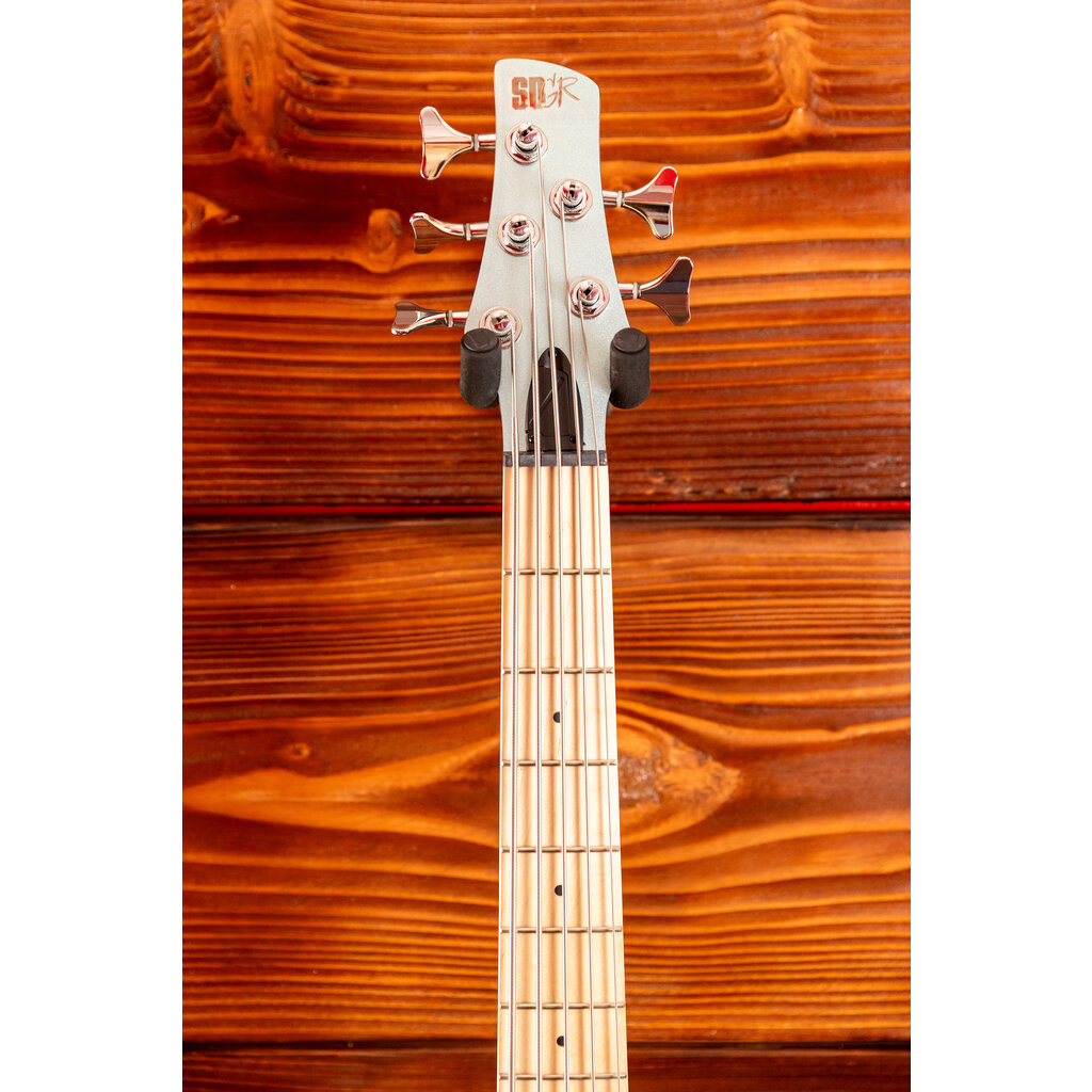 Ibanez Ibanez SRMD205 Mezzo 32" 5-String Electric Bass, Sea Foam Pearl Green