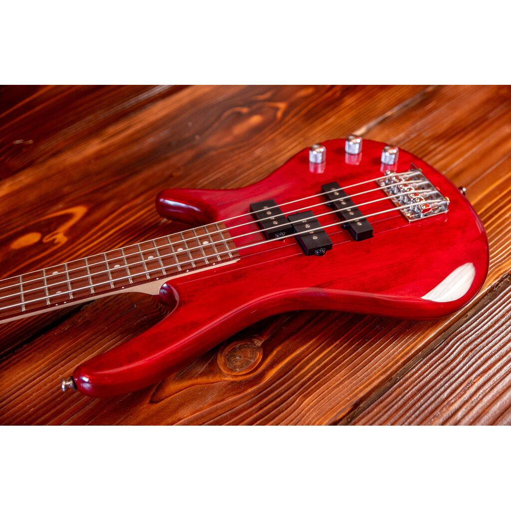 Ibanez Ibanez Mikro Gio SR20 Electric Bass, Transparent Red