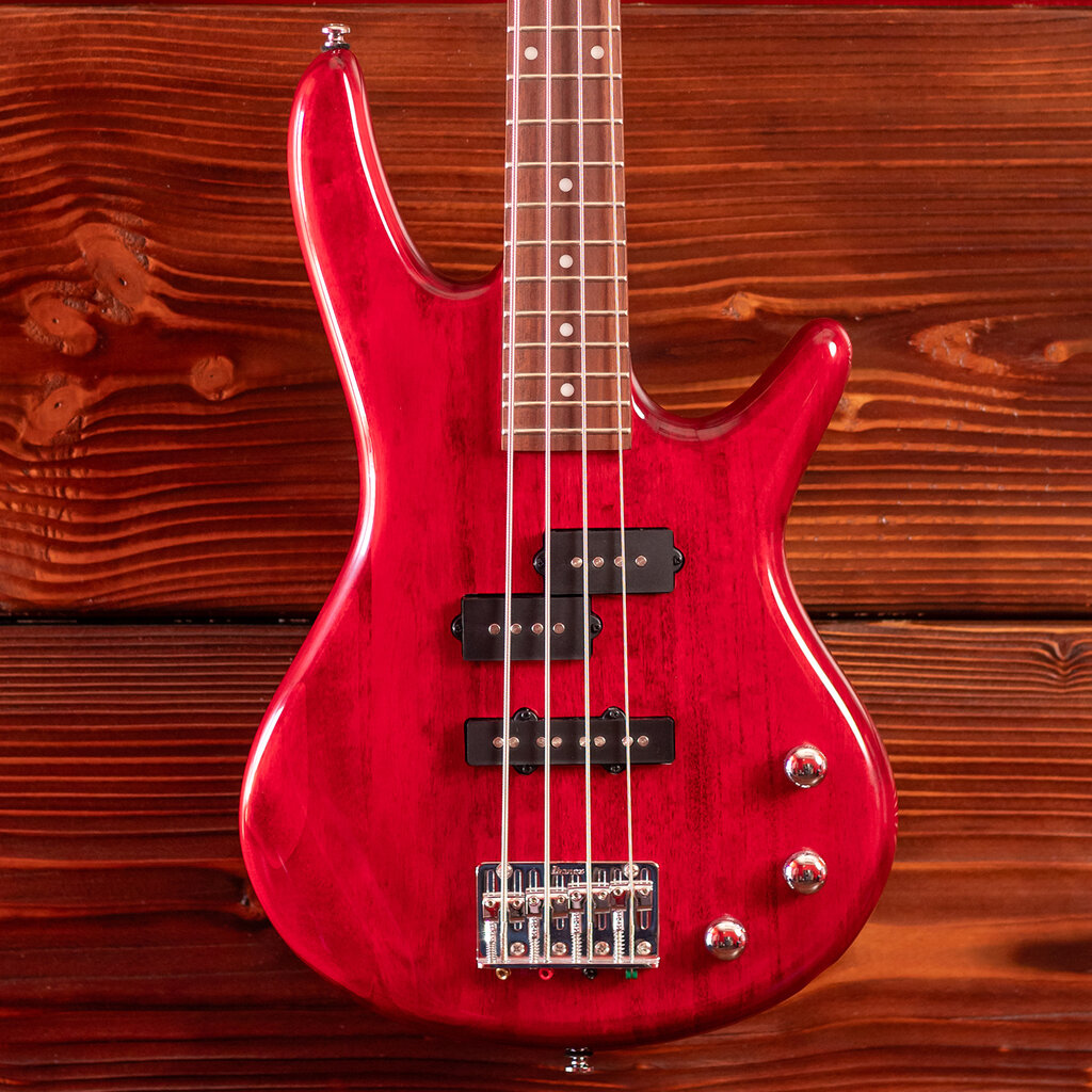 Ibanez Ibanez Mikro Gio SR20 Electric Bass, Transparent Red