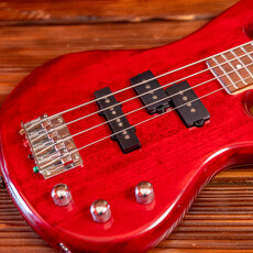 Ibanez Ibanez Mikro Gio SR20 Electric Bass, Transparent Red