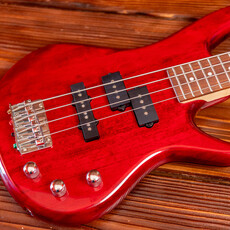 Ibanez Ibanez Mikro Gio SR20 Electric Bass, Transparent Red