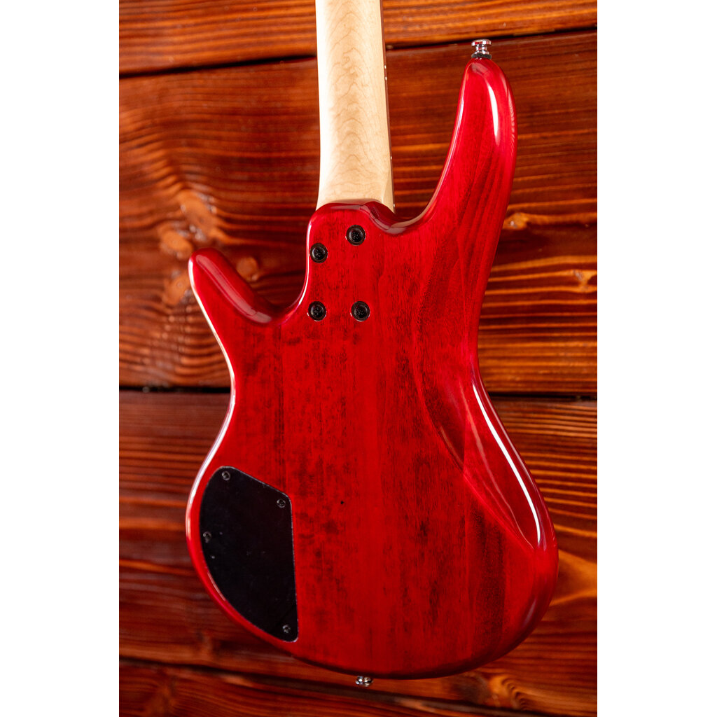 Ibanez Ibanez Mikro Gio SR20 Electric Bass, Transparent Red