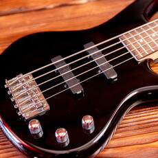 Ibanez Ibanez Mikro Gio SR25 5-String Electric Bass, Black