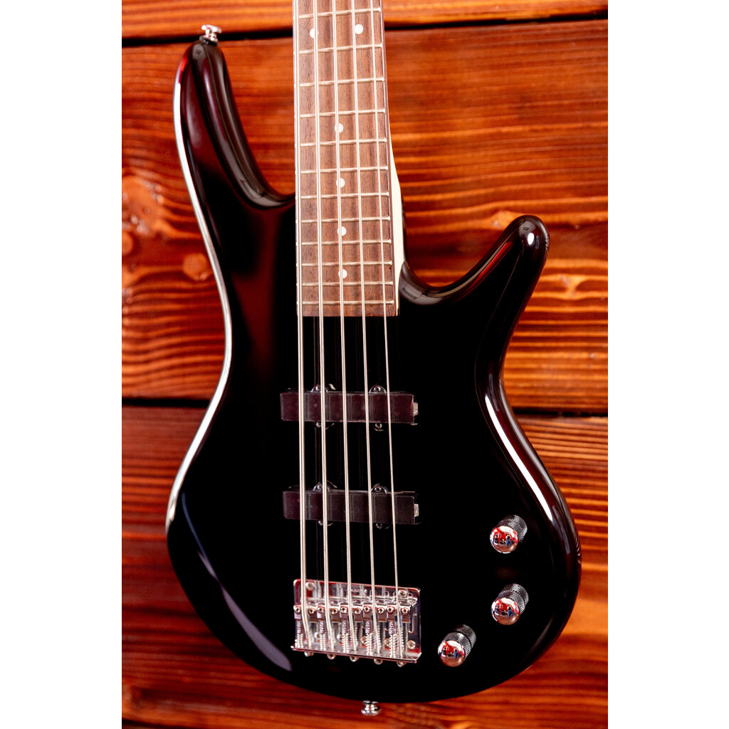 Ibanez Ibanez Mikro Gio SR25 5-String Electric Bass, Black
