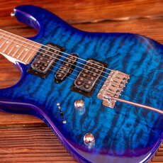 Ibanez Ibanez Gio GRX70 Electric Guitar [Left Handed] Transparent Blue Burst