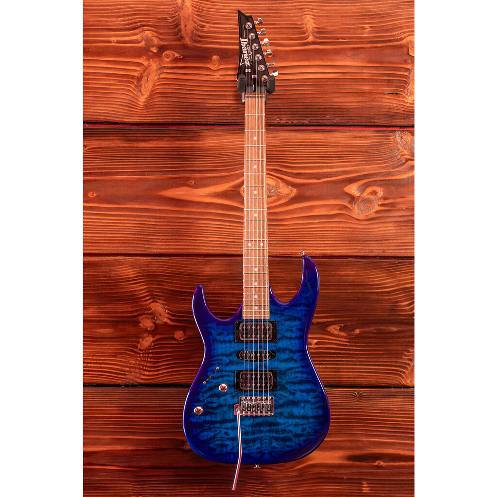 Ibanez Ibanez Gio GRX70 Electric Guitar [Left Handed] Transparent Blue Burst