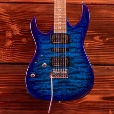 Ibanez Ibanez Gio GRX70 Electric Guitar [Left Handed] Transparent Blue Burst