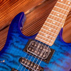 Ibanez Ibanez Gio GRX70 Electric Guitar [Left Handed] Transparent Blue Burst