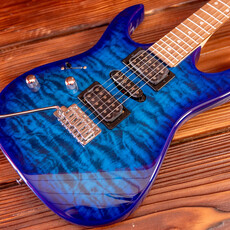 Ibanez Ibanez Gio GRX70 Electric Guitar [Left Handed] Transparent Blue Burst