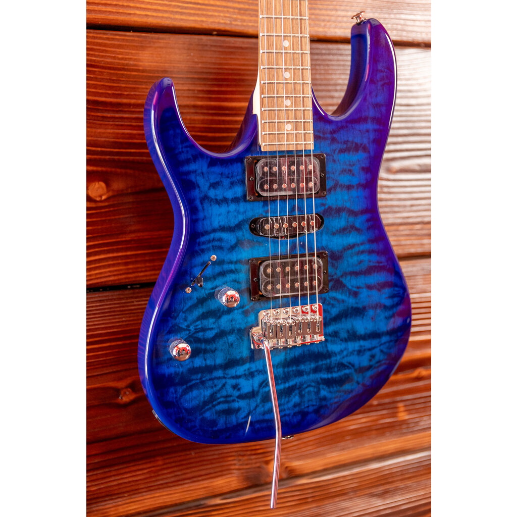 Ibanez Ibanez Gio GRX70 Electric Guitar [Left Handed] Transparent Blue Burst