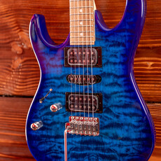 Ibanez Ibanez Gio GRX70 Electric Guitar [Left Handed] Transparent Blue Burst