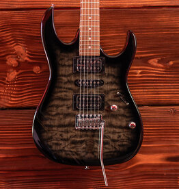 Ibanez Ibanez Gio GRX70QA Electric Guitar, Transparent Black Sunburst