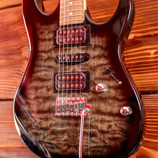 Ibanez Ibanez Gio GRX70QA Electric Guitar, Transparent Black Sunburst Ibanez Ibanez Gio GRX70QA Electric Guitar, Transparent Black Sunburst