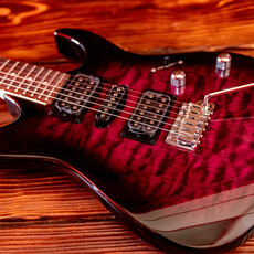 Ibanez Ibanez Gio GRX70QA Electric Guitar, Transparent Violet Sunburst