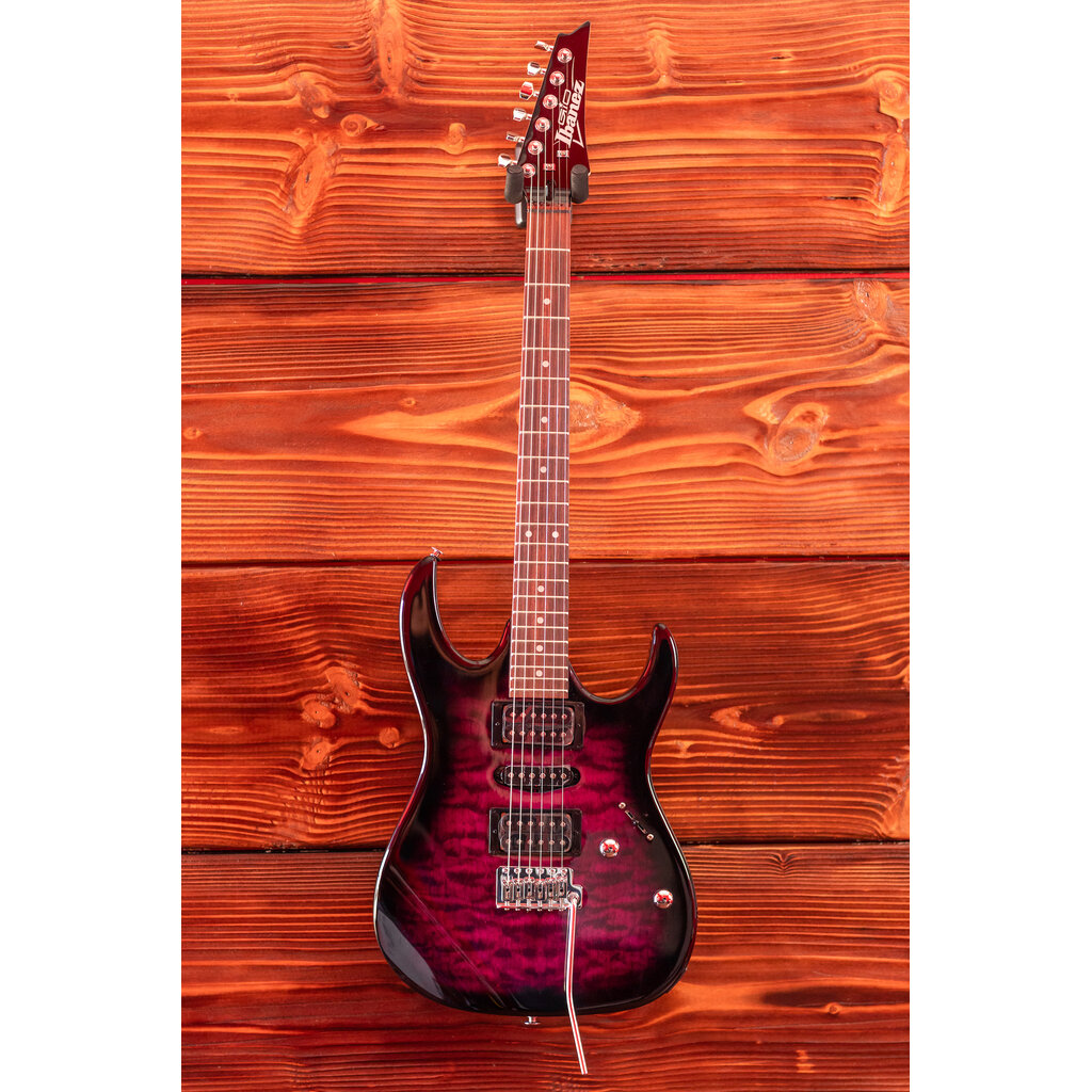 Ibanez Ibanez Gio GRX70QA Electric Guitar, Transparent Violet Sunburst