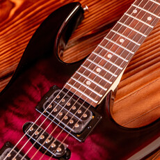 Ibanez Ibanez Gio GRX70QA Electric Guitar, Transparent Violet Sunburst