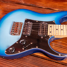 Ibanez Ibanez Mikro Gio RG21 Electric Guitar, Blue Burst