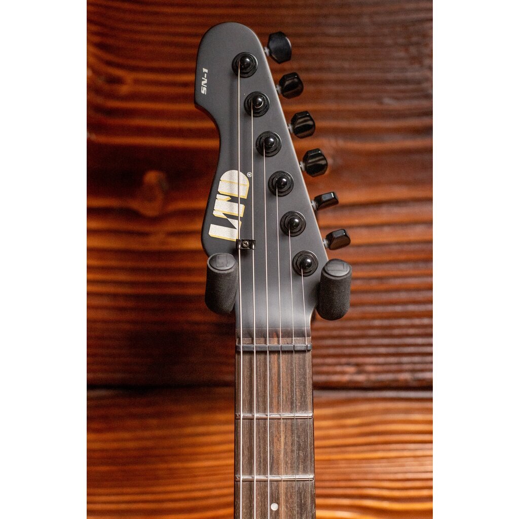 ESP/LTD LTD SN-1 HT Electric Guitar, Black Blast