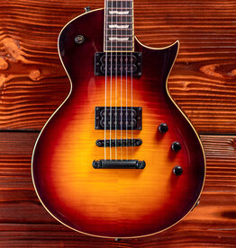 ESP/LTD ESP E-II Eclipse Electric Guitar Full Thickness, Tobacco Sunburst (Hardshell Case Included)