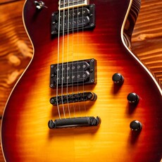 ESP/LTD ESP E-II Eclipse Electric Guitar Full Thickness, Tobacco Sunburst (Hardshell Case Included)
